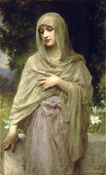 William-Adolphe Bouguereau Modestie Spain oil painting art